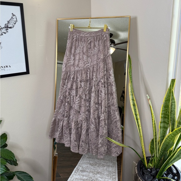 Altar’d State Ruffle Maxi Skirt - Picture 3 of 5